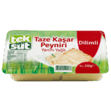 Teksüt Dilimli Kaşar Peyniri Yarım Yağlı 350 gr