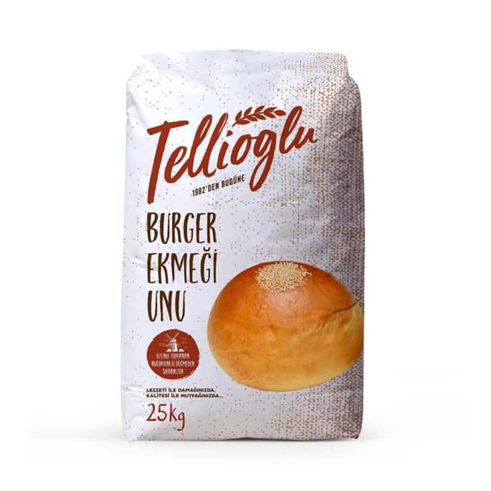 Tellioğlu Burger Ekmeği Unu 25 kg