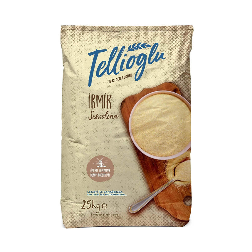 Tellioğlu İrmik Semolina 25 kg