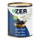 Zer Light Siyah Zeytin Teneke 8300 gr