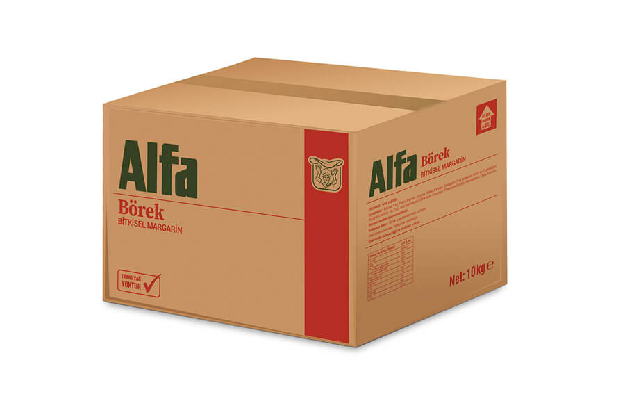 Alfa Börek Bitkisel Margarin 10 kg