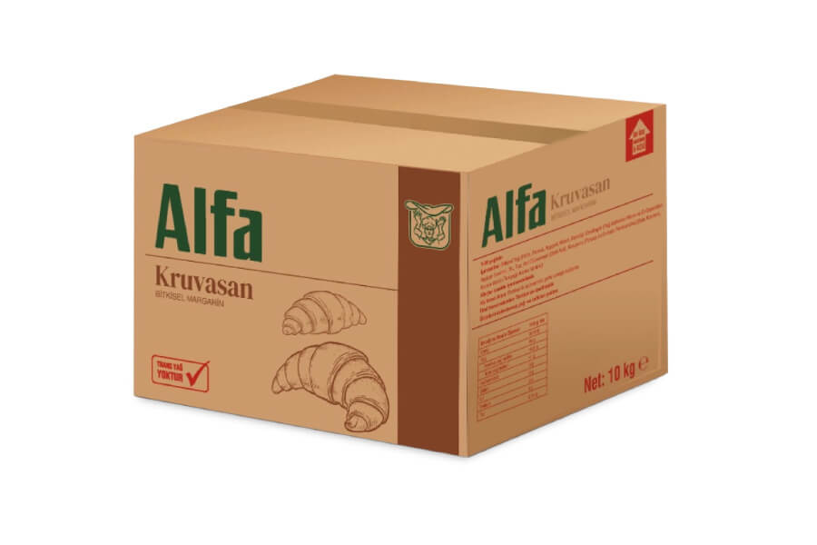 Alfa Kruvasan Bitkisel Margarin 10 kg
