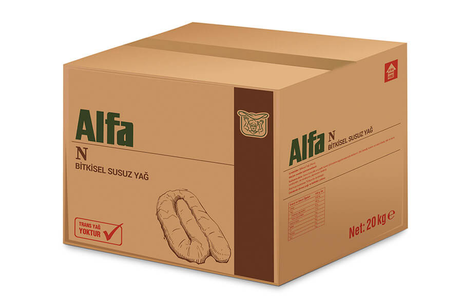 Alfa N Bitkisel Susuz Yağ 20 kg