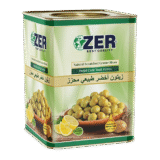 Zer Çizik Yeşil Zeytin Teneke 15 kg